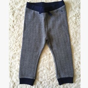 NWOT Janie and Jack blue knit drawstring pants